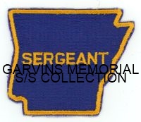 ARKANSAS,ARKANSAS STATE POLICE SERGEANT 1